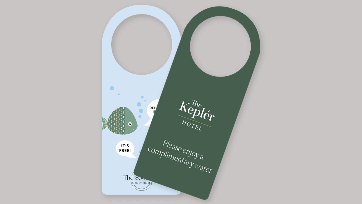 Tags for water bottles